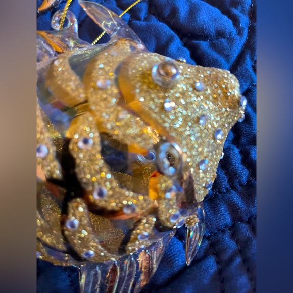 Dept. 56 Coast to Coast FISH Starfish Glass Ornament set of 8 Christmas tree - Picture 9 of 16